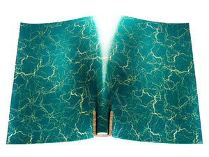 Vegetable tanned leather panel Russo crack artenza