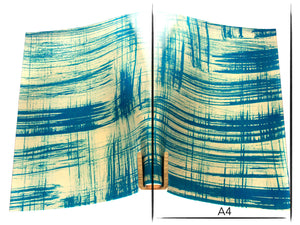 Vachetta leather panel Russo canvora cavaliere