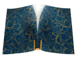 Vegetable tanned leather panel Russo crack cavaliere