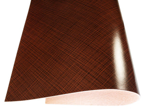 Vegetable tanned leather Russo commodore whiskey brown lines