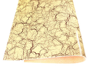 Vegetable tanned leather Russo crack butter natural