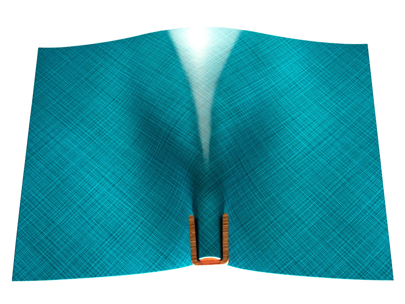 Vegetable tanned leather panel Russo commodore artenza 