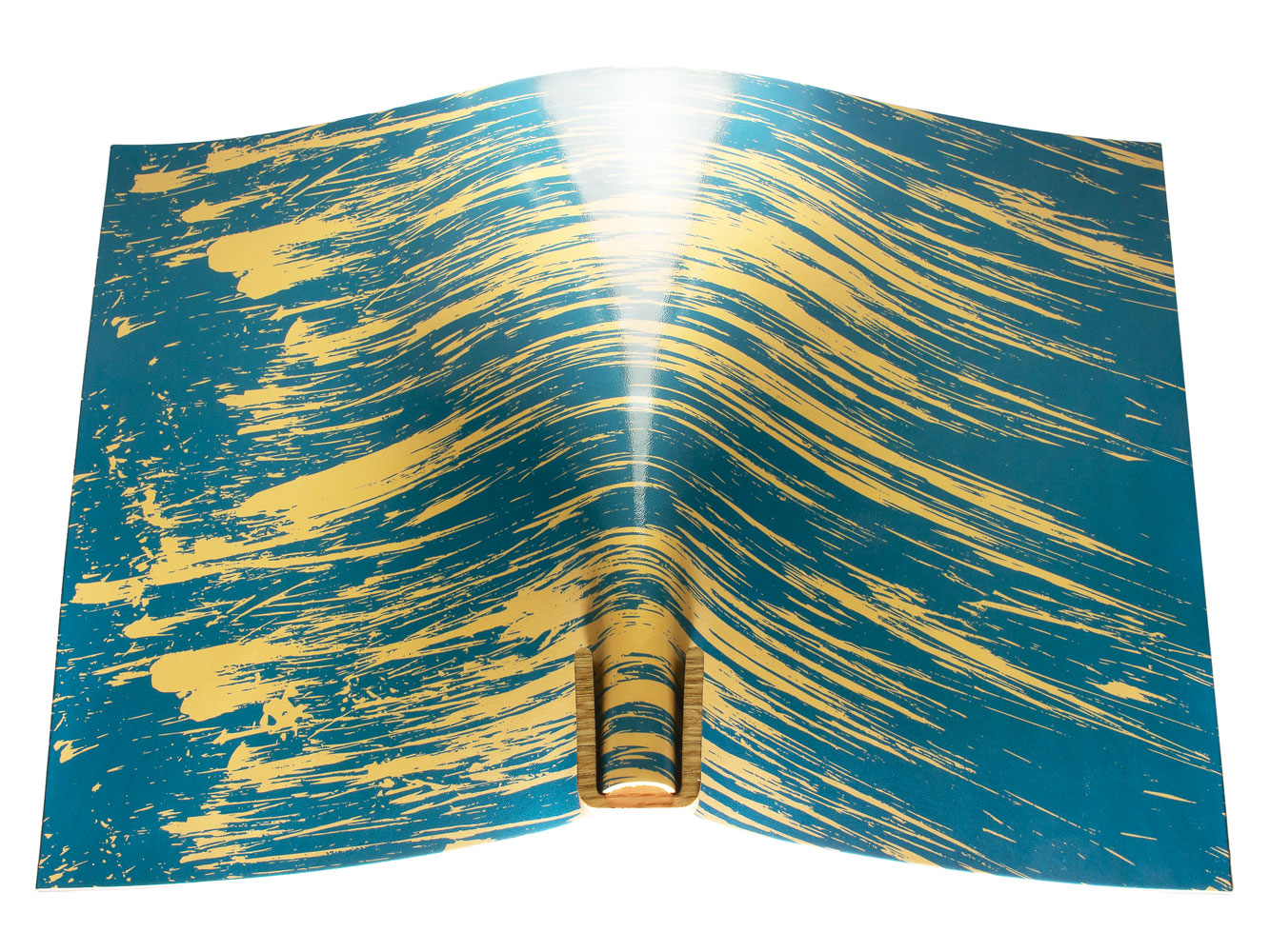 Vegetable tanned leather panel Russo carrara artenza 