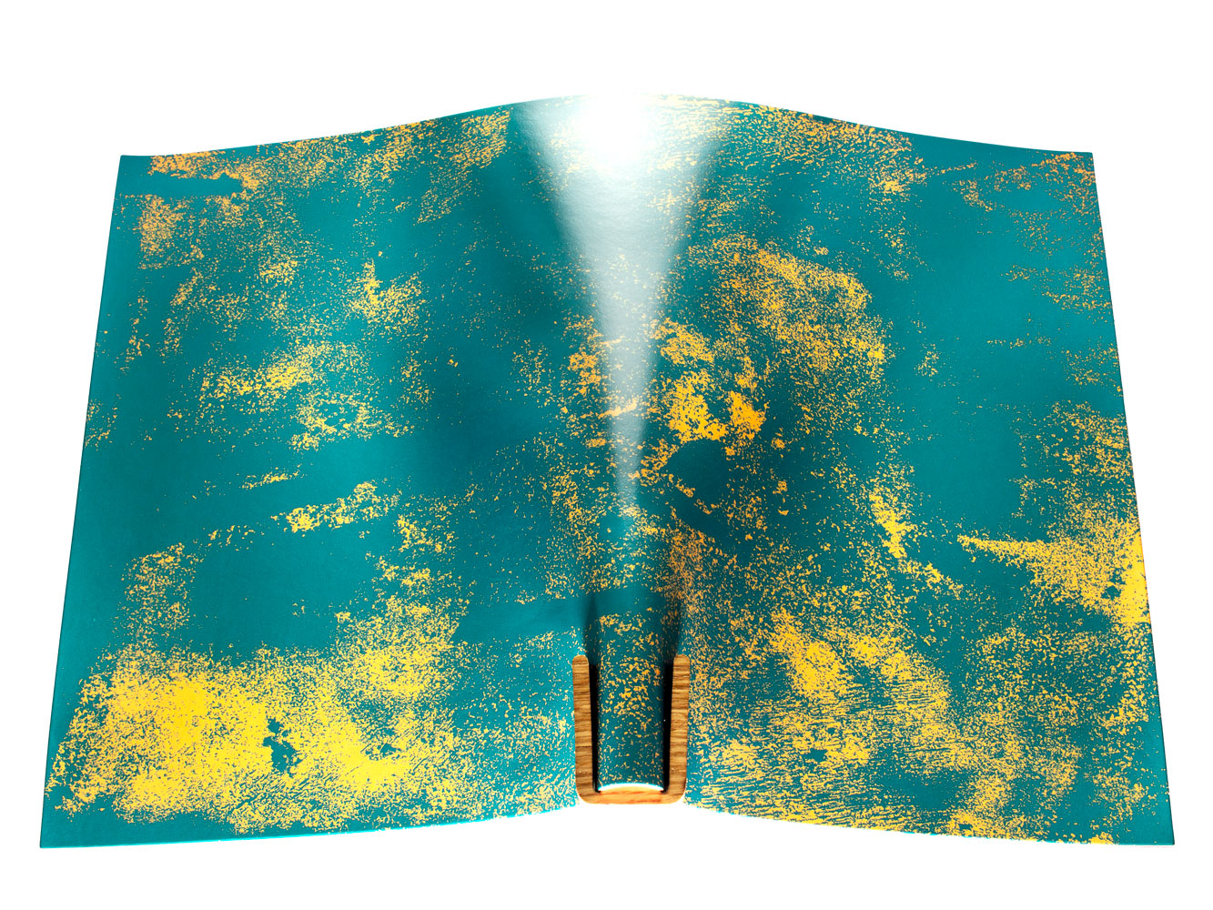 Vegetable tanned leather panel Russo anticuus artenza