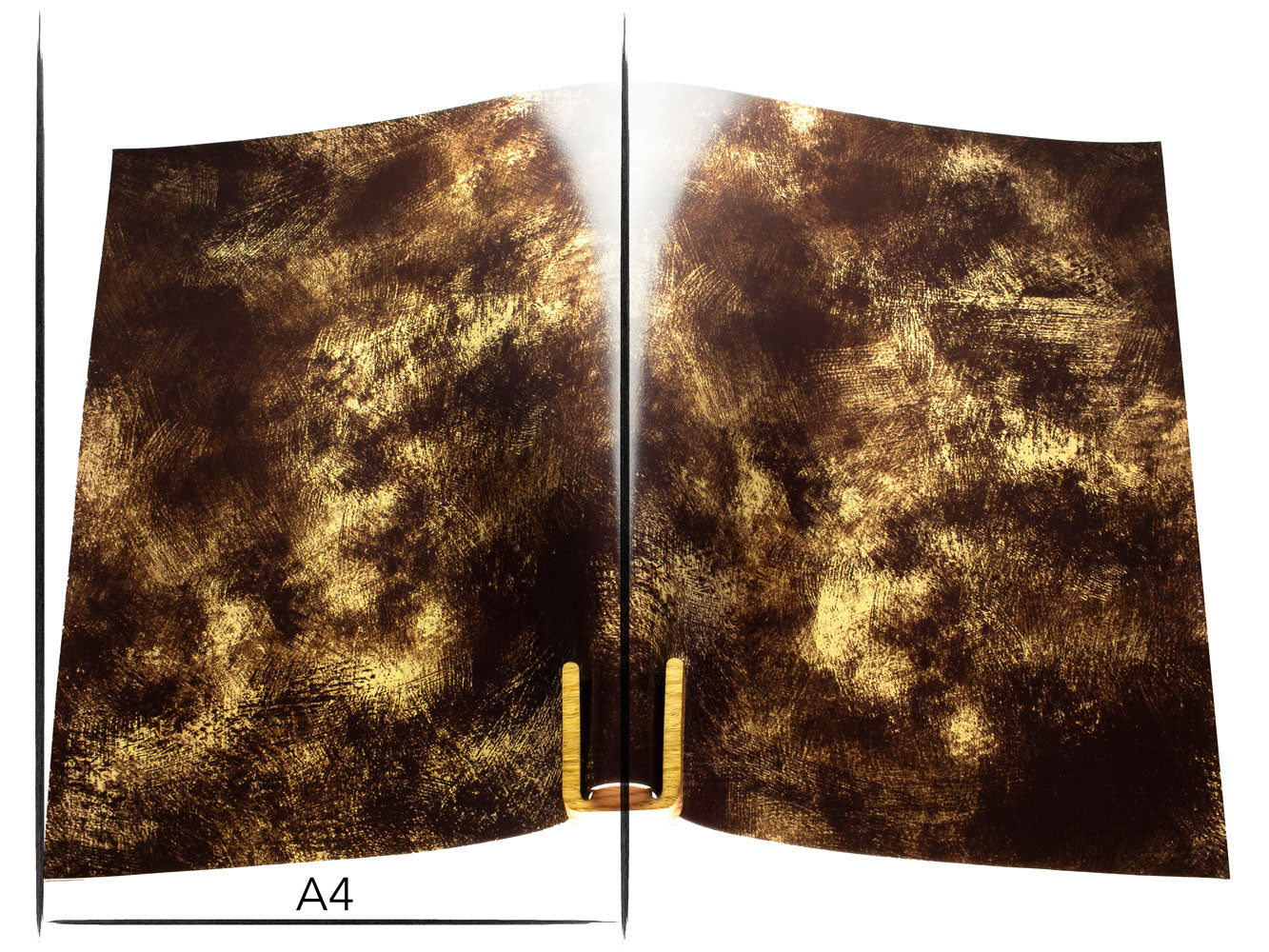 Italian leather panel Russo artesano moreno 