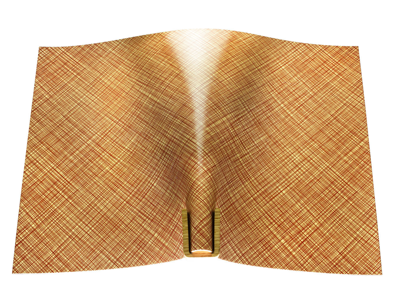 Vegetable tanned leather panel Russo commodore butter 