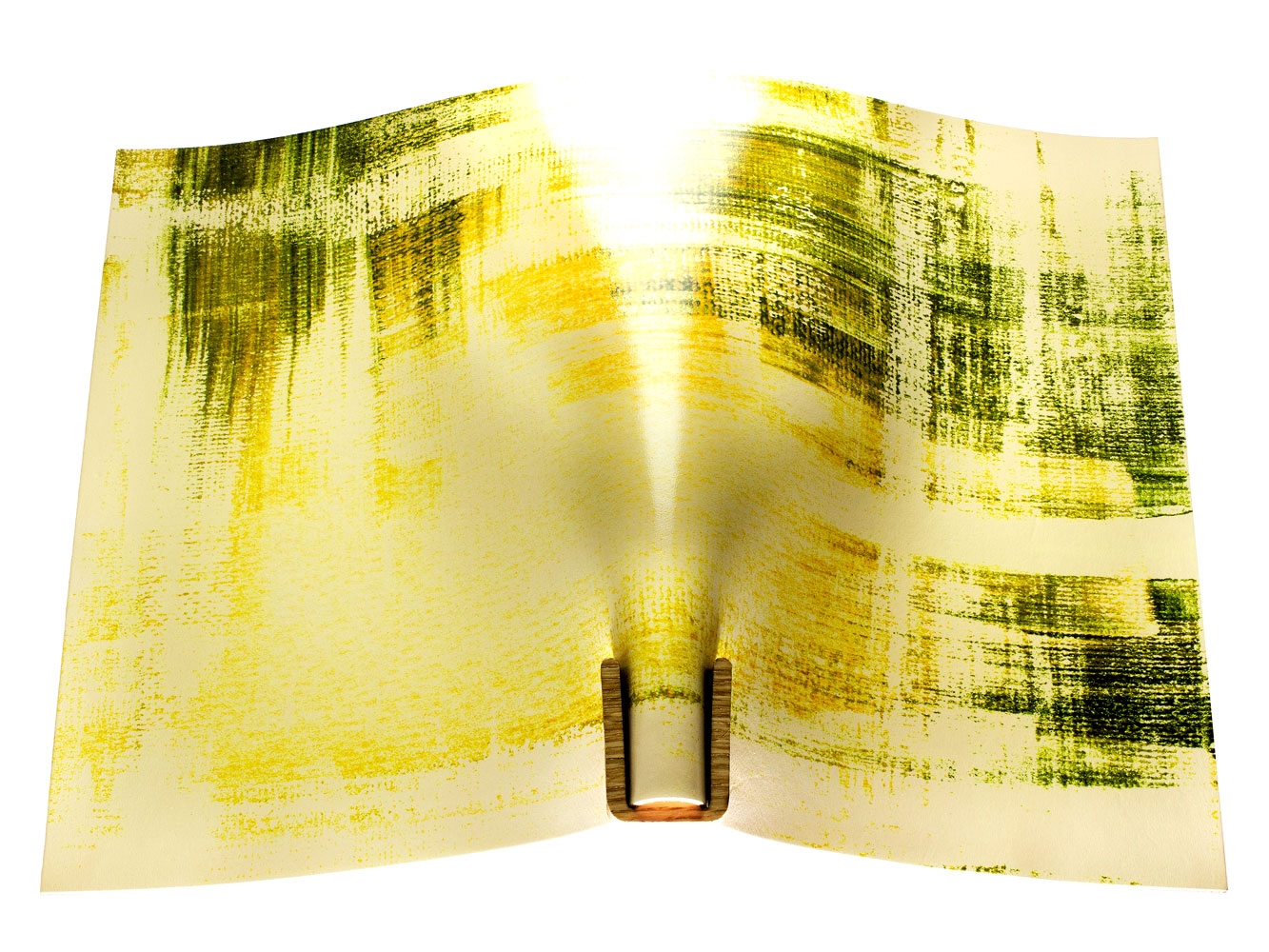 Vegetable tanned leather panel Russo pintura butter 