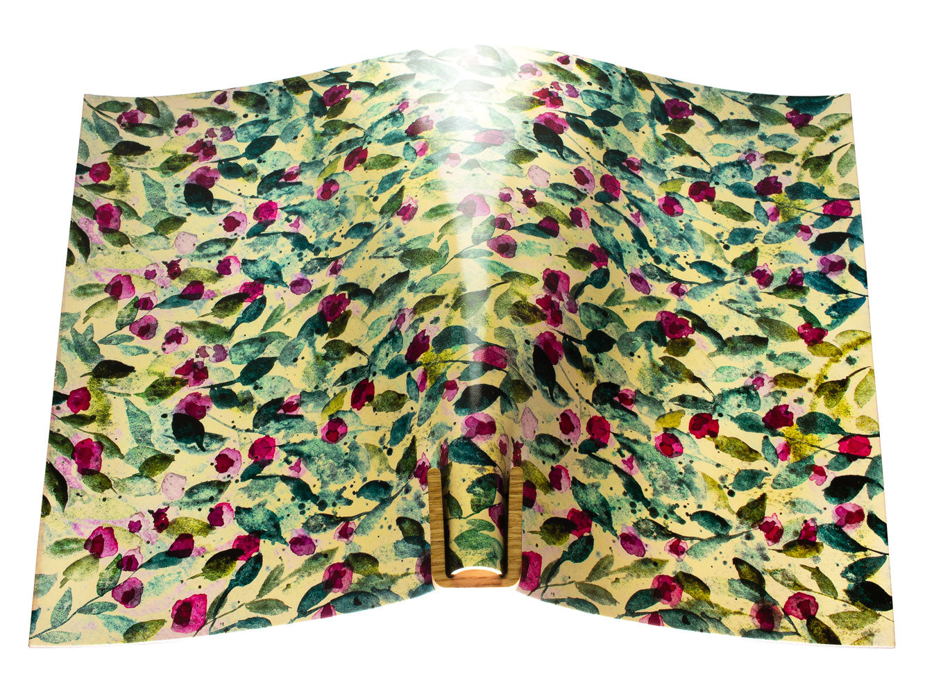 Vegetable tanned leather panel Russo astratto impasto 