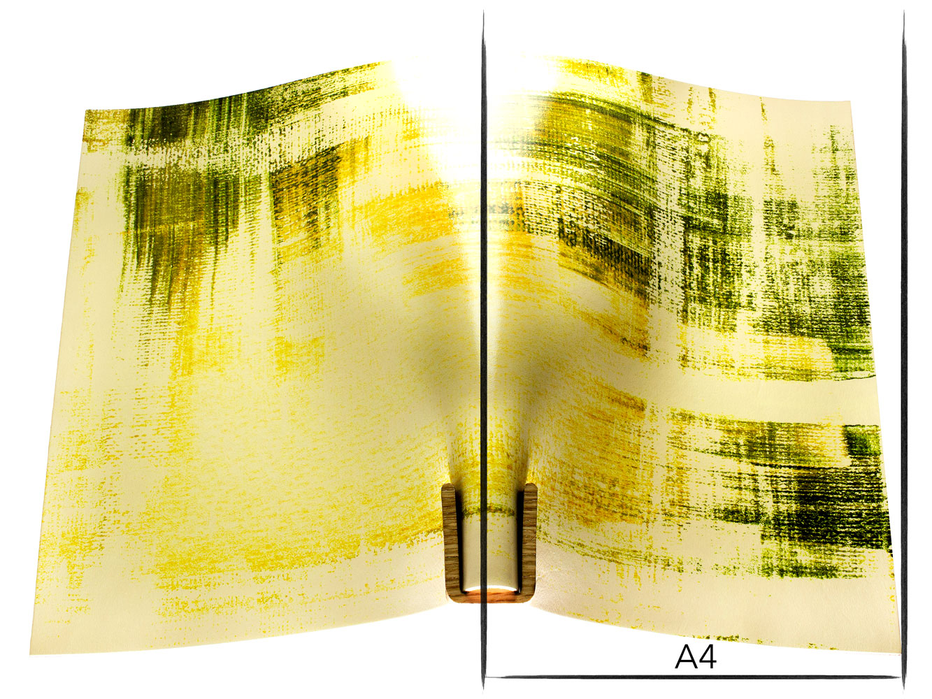 Vachetta leather panel Russo pintura butter 