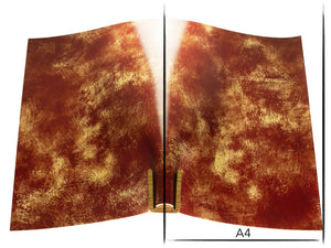 Vachetta leather panel Russo artesano rusty 