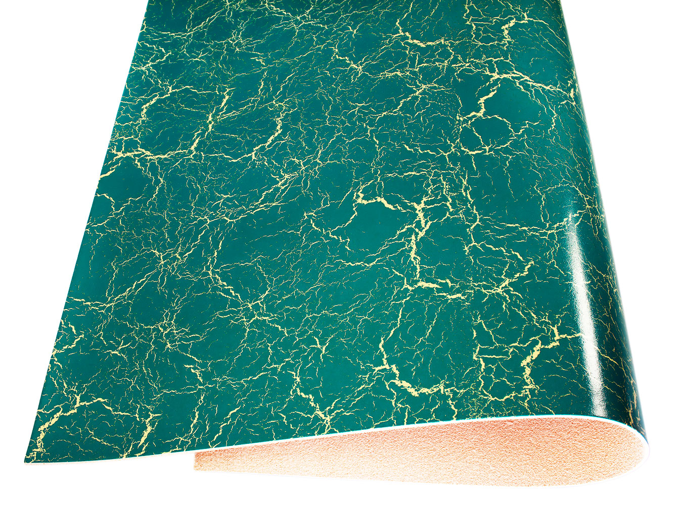 Vegetable tanned leather Russo crack artenza light blue