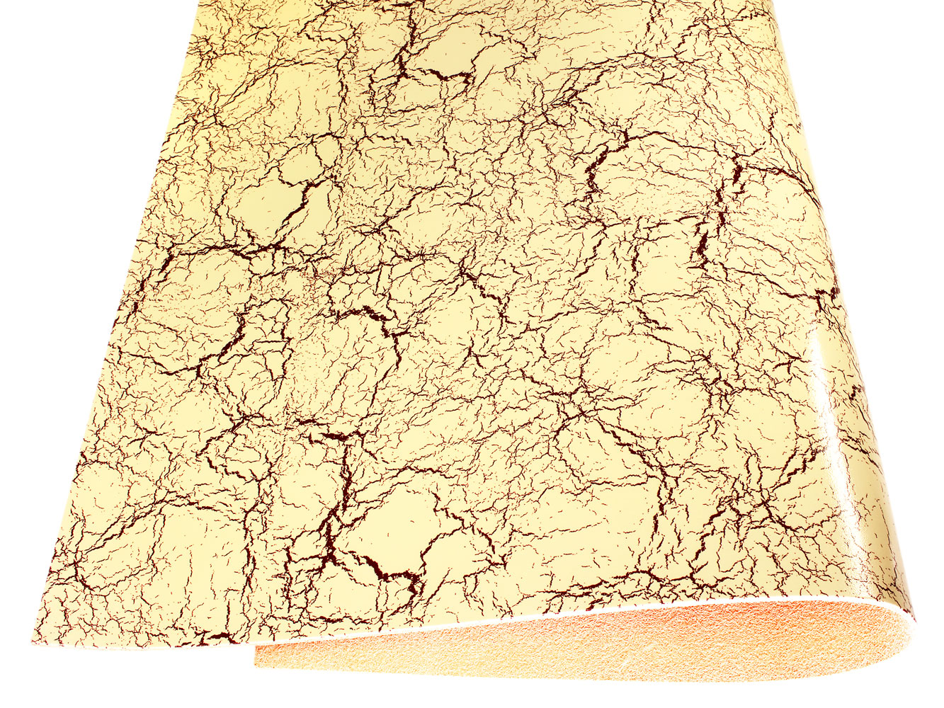 Vegetable tanned leather Russo crack butter natural