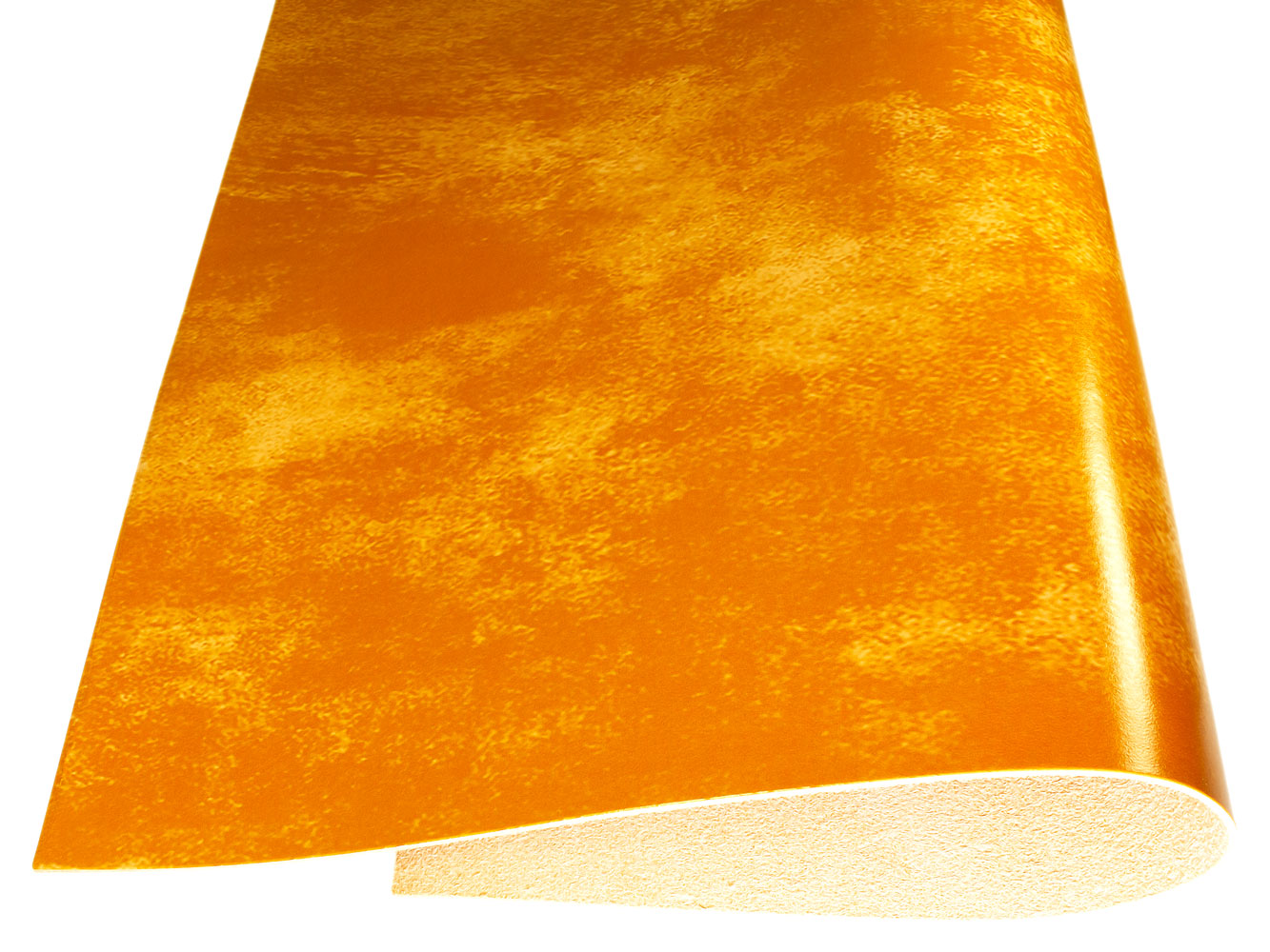 Vegetable tanned leather Russo marbled tan