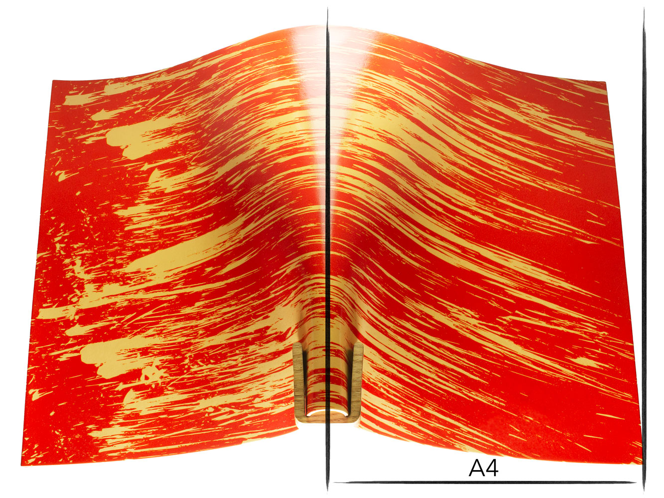 Vachetta leather panel Russo carrara catalina